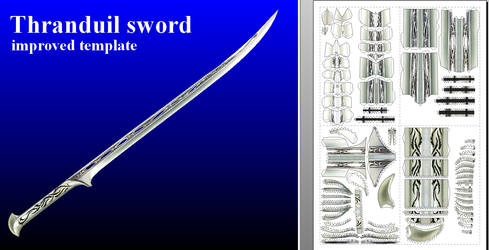 Sword of Thranduil - new template by MorellSunweaver