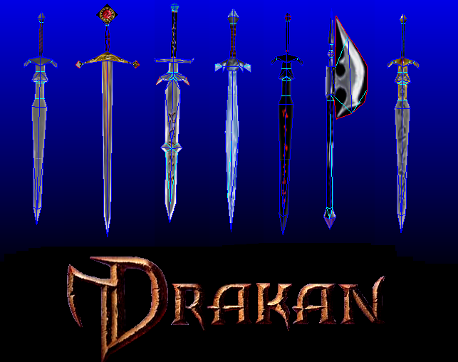 Drakan weapons - templates by MorellAgrysis