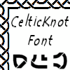 Celtic Knot Font 1