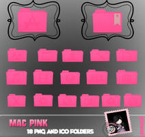 Mac Pink Folders