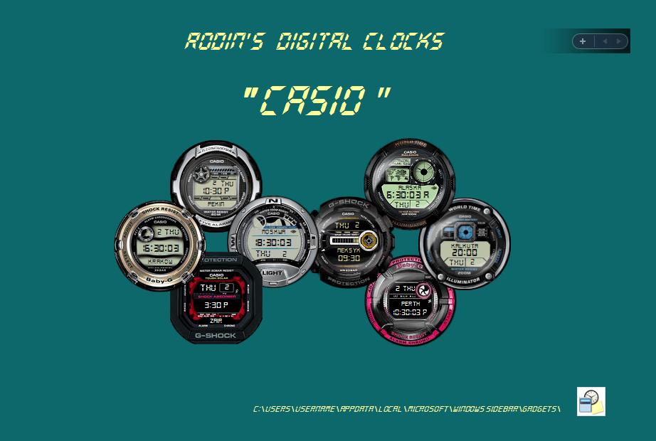 RoDin's Digital Clocks