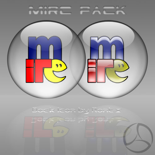 Silver Aqua mIRC Icons