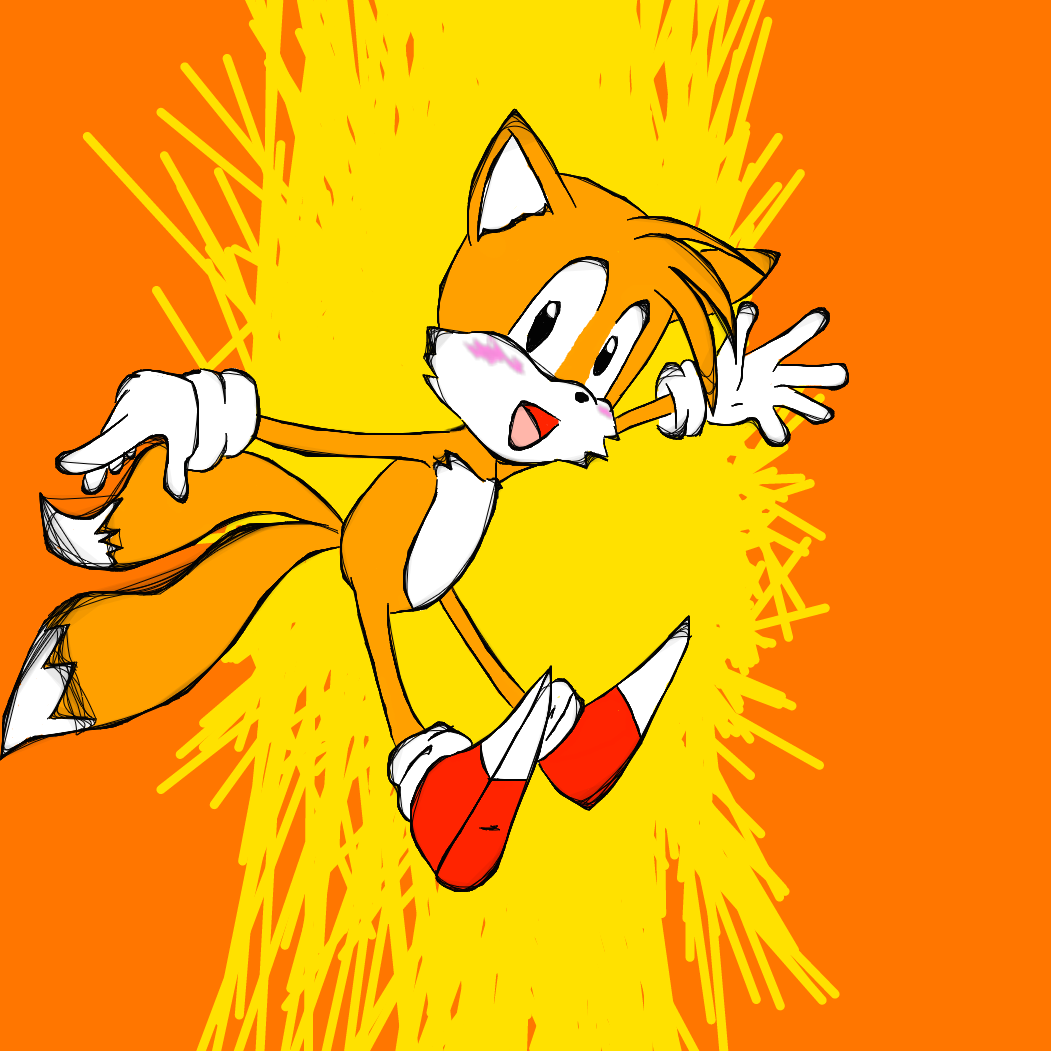 REQUEST AT HOME- Tails by ByThePowerOfDUSKULL on DeviantArt
