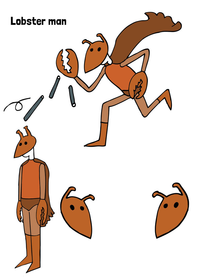 Lobster Man by PotteringAbout on DeviantArt