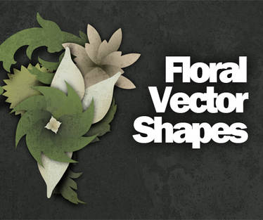 Free Floral Vector Shapes