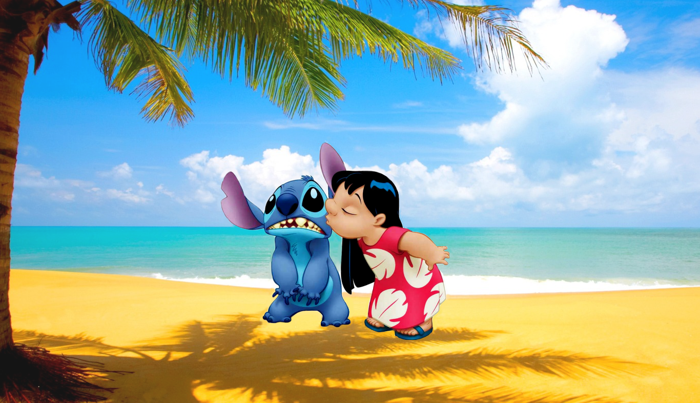 Lilo And Stitch At The Beach - WORDBLOG