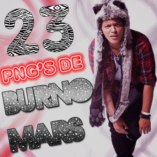 Png's de Bruno Mars'