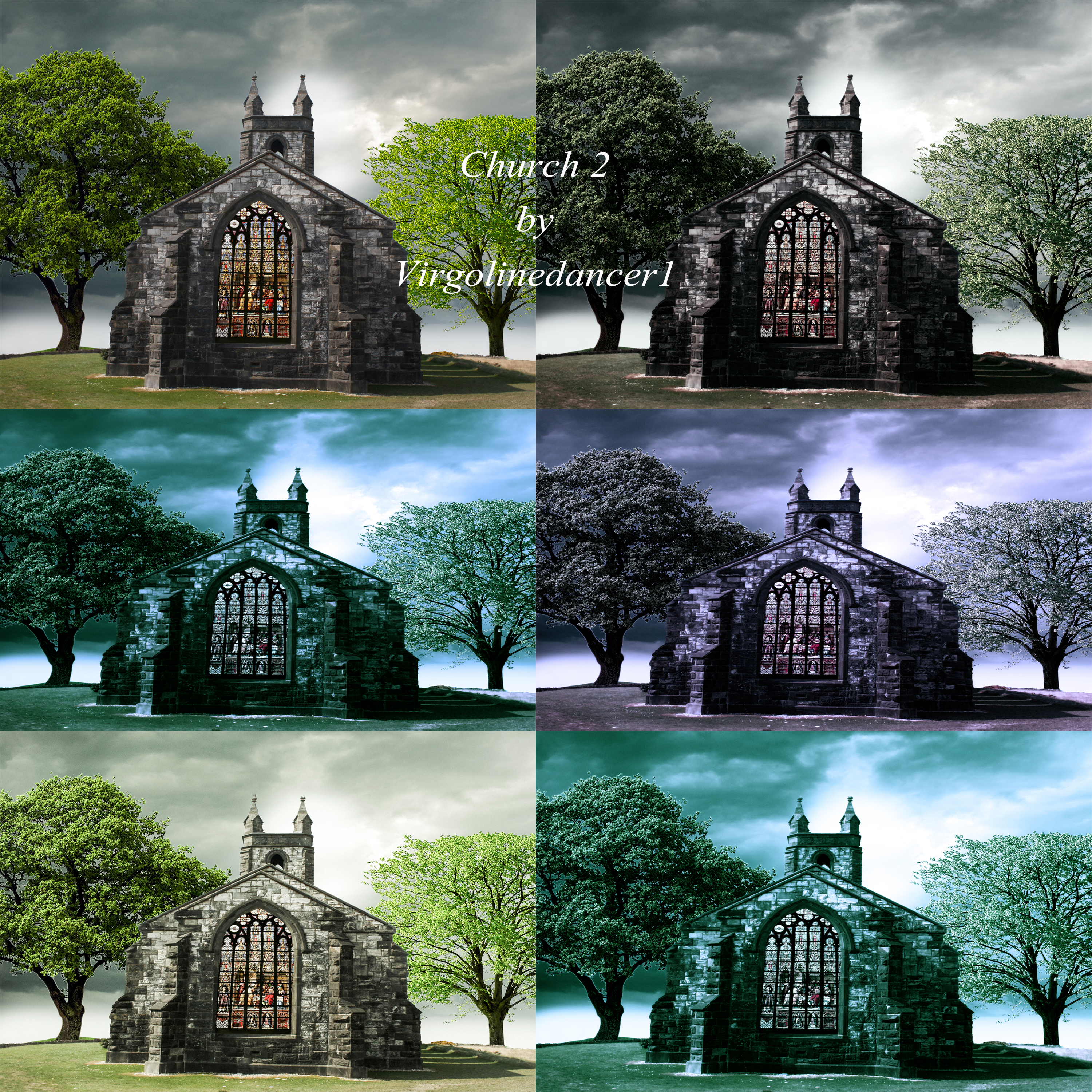 Church 2 Premade Background by Virgolinedancer1