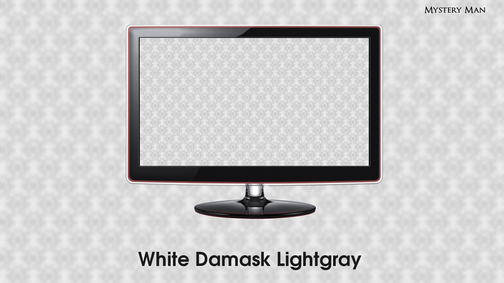 White Damask Lightgray