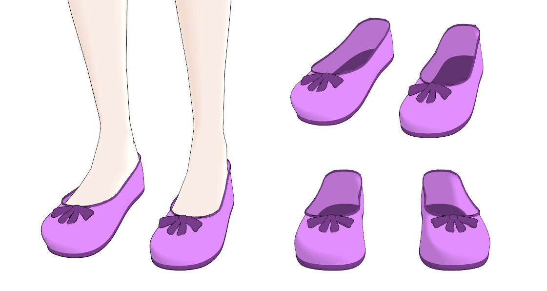 mmd shoes female