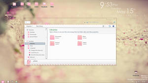 Pink IconPackager Theme