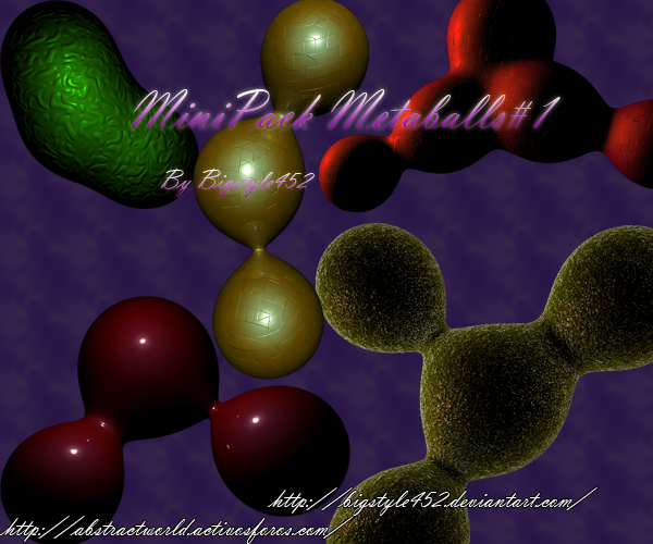 Mini pack de metaballs #1