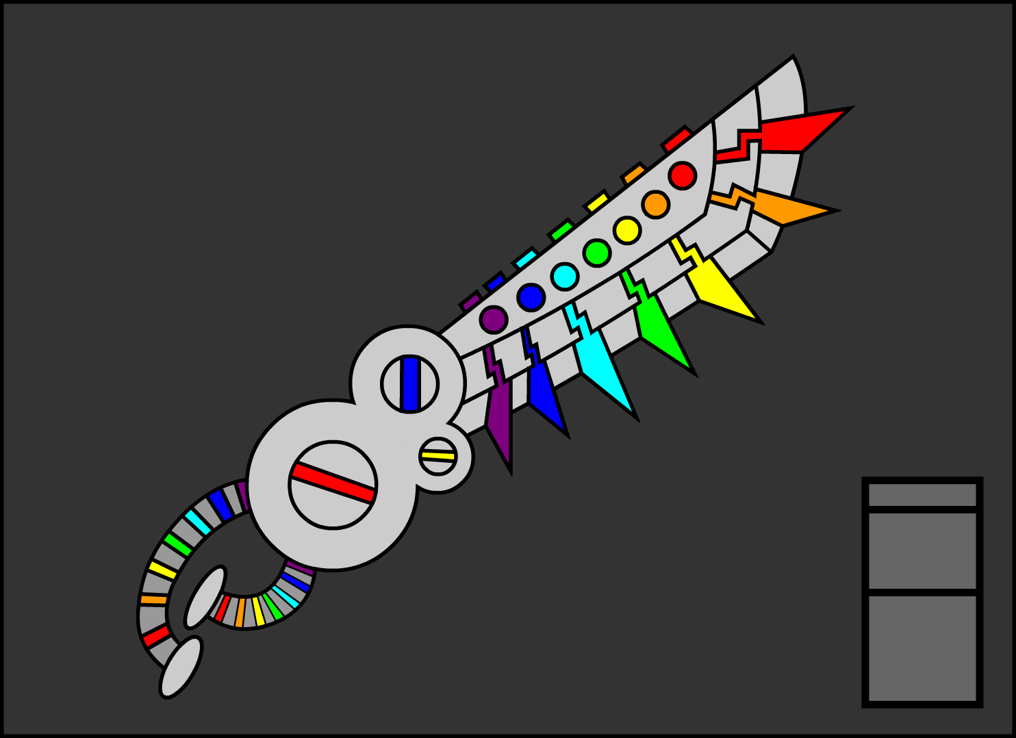 rainbow blade