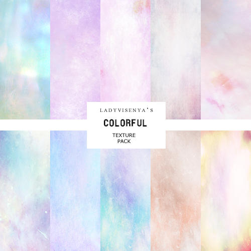 Colorful Texture Pack #1 by Lady-Asmodina on DeviantArt