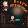 APH 16 Free Hetalia Halloween Cursors