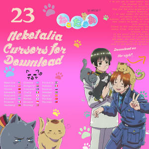 APH 23 Free Nekotalia Cursors