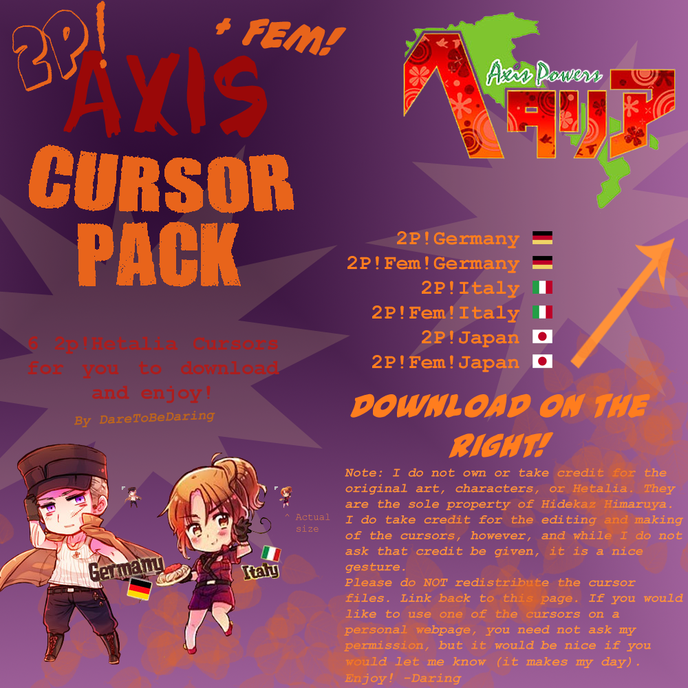 APH 6 2P!Axis and 2P!Fem!Axis Cursors