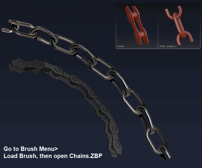 zbrush chain