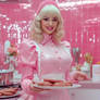 Stepford Wife Eats Sausage