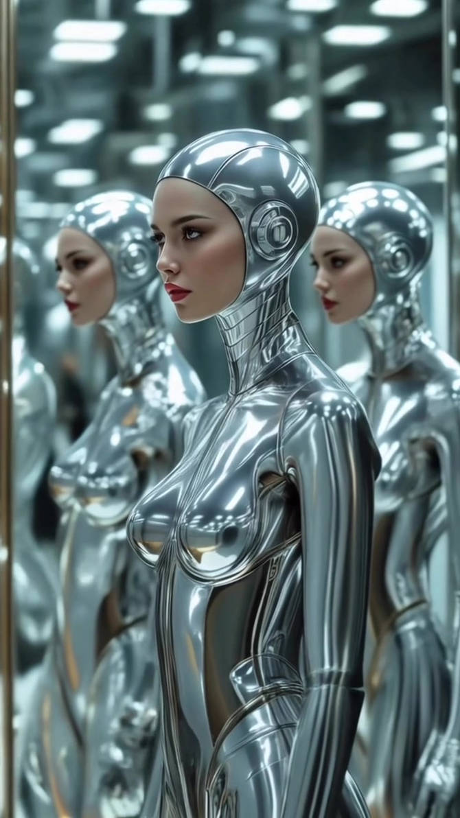 Do We Look Human Enough? by LatexSpaceBabes on DeviantArt