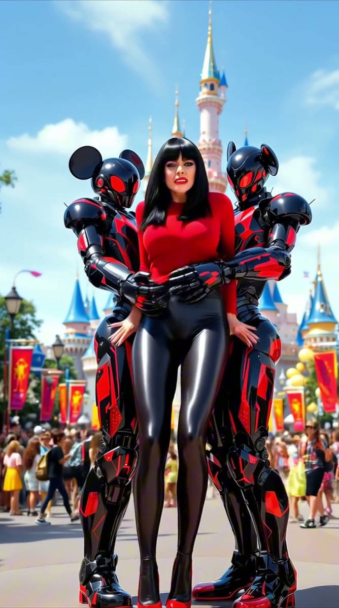 Woman Transformed Into Mascot At Theme Park by LatexSpaceBabes on ...