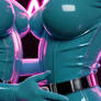 Watch Space Babes In Latex - Neon Edition