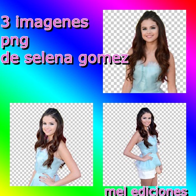 Pack PNG 3 Imagenes De Selena Gomez by meeltutoriales on DeviantArt