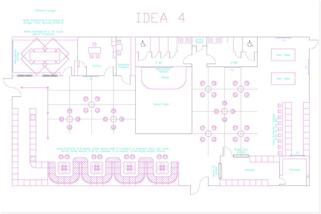 CAD Hookah Lounge Idea v.4 (Sketch) by lizabeth on DeviantArt