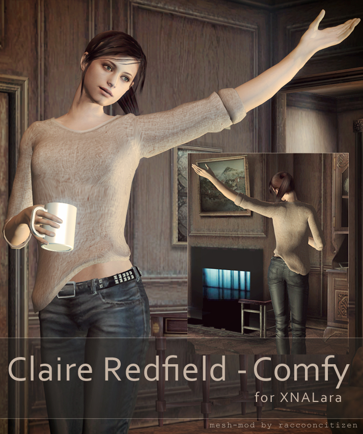 Claire Redfield - Comfy - for XNALara