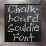 Chalkboard Gouldie