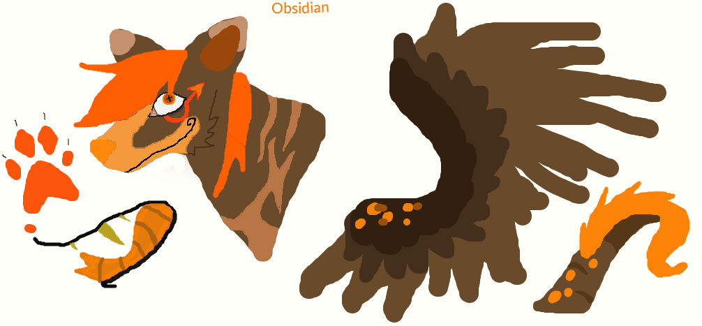 Obsidian ref by KandyLick on DeviantArt