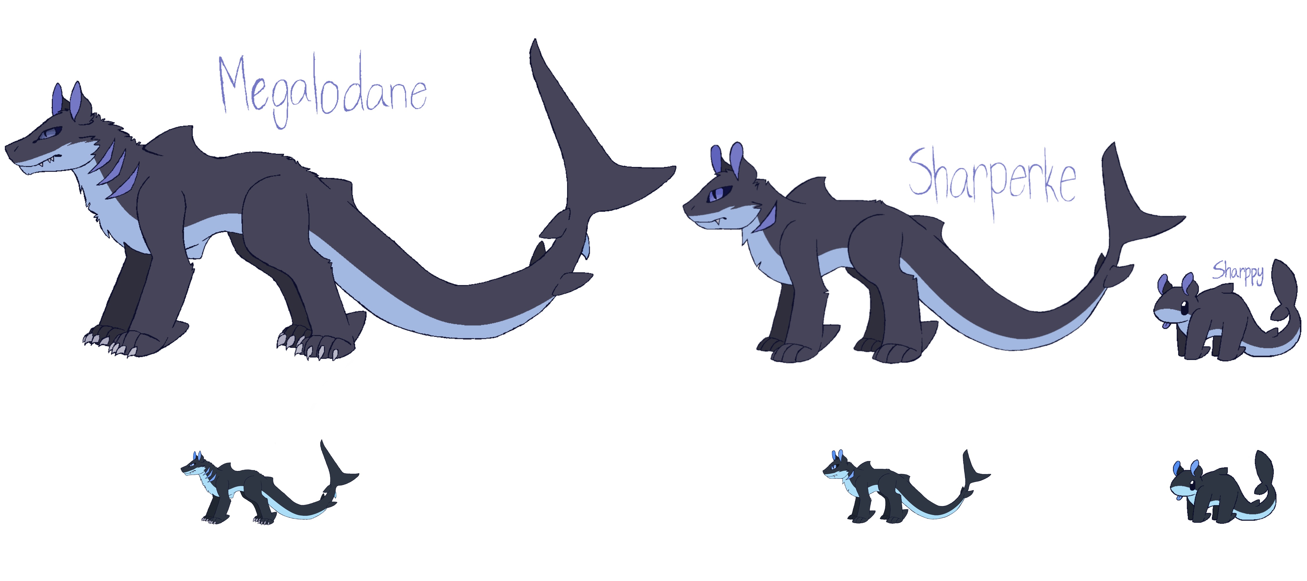 Water Starter Evolution Line by ProjectWorks18 on DeviantArt