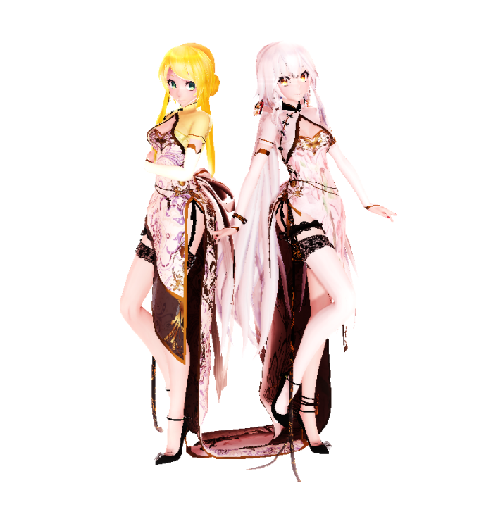 Tda China Dress Future Rin Canary DL by RainSun02 on DeviantArt