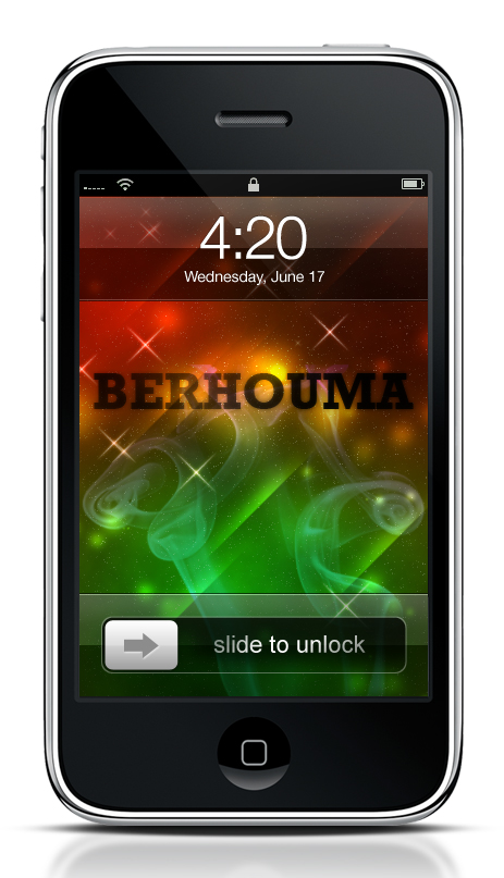 berhouma Free iPhone Wallpaper