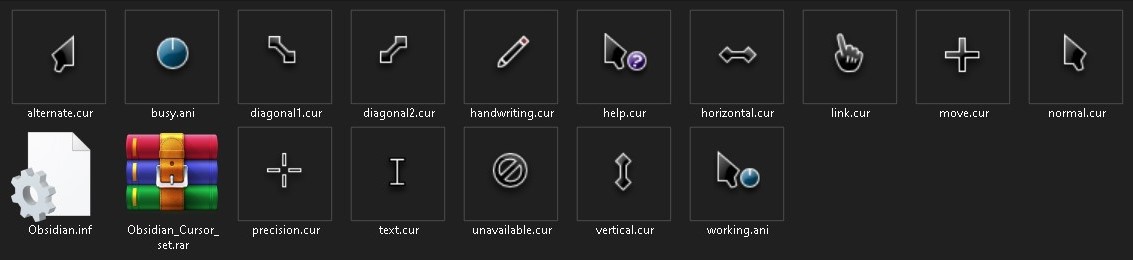 Windows Aero Cursors by nohopestage on DeviantArt