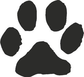 Cat Paw Print Vector