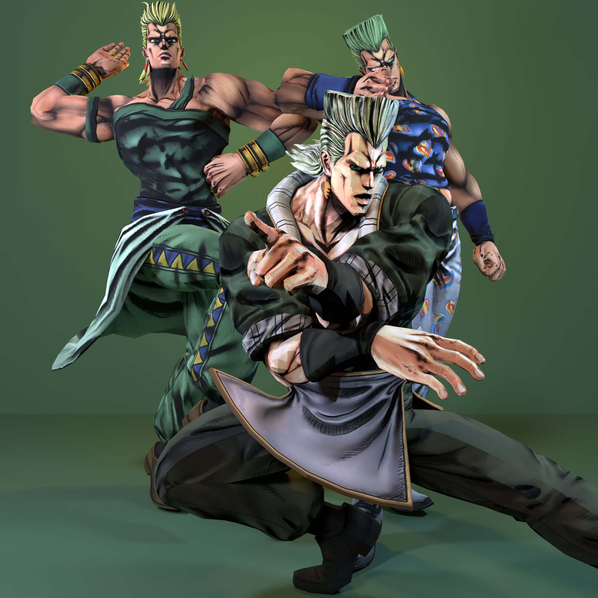 This is Jean Pierre Polnareff from Eyes Of Heaven in one of his alternate o...