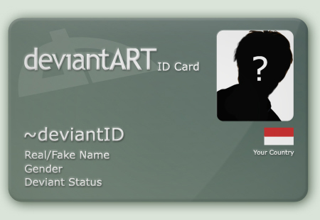 deviantCARD Template