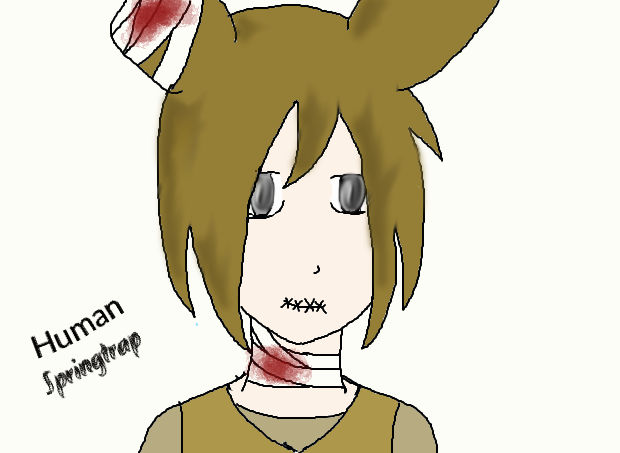 Human Springtrap by AshElizabethShaden on DeviantArt