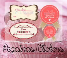 Valentine's Day stickers