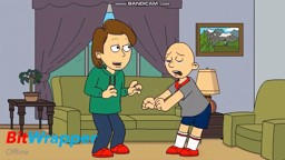 Classic Caillou Gets A 1sth Puishment Day!
