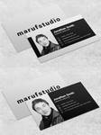 Black-Bold Free PSD  Business Card Template