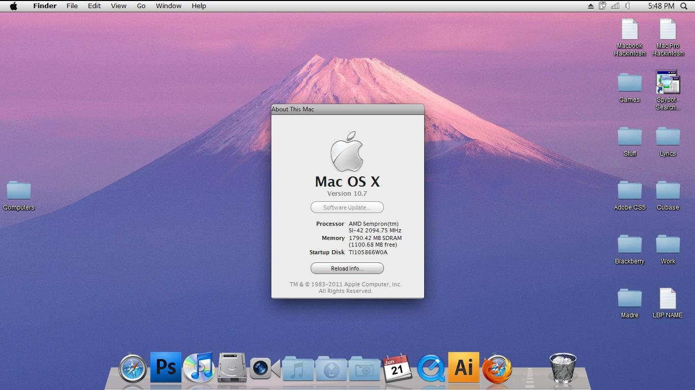 Os X Theme Pack For Windows 7 Os X Theme Pack For Windows 7