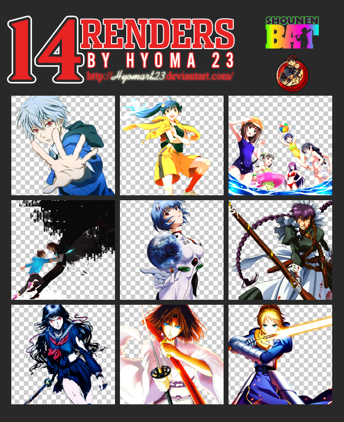 Pack render hyomArt 23 Vol.3