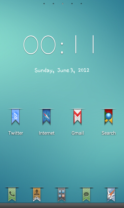 Minimal Theme Go Launcher Ex Android