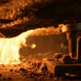 Supergirl  Lifts Molten Vat