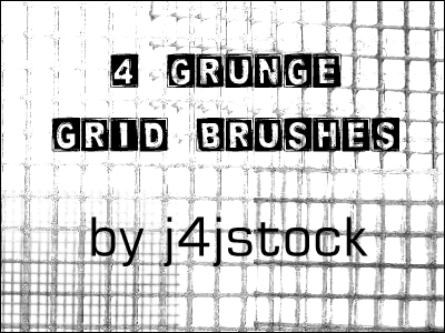 grunge grids brushes