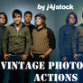 photoshop action: vintage