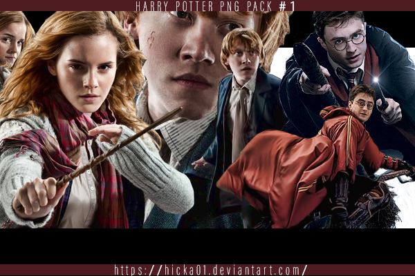 Harry Potter Png Pack 1 By Hicka01 On Deviantart