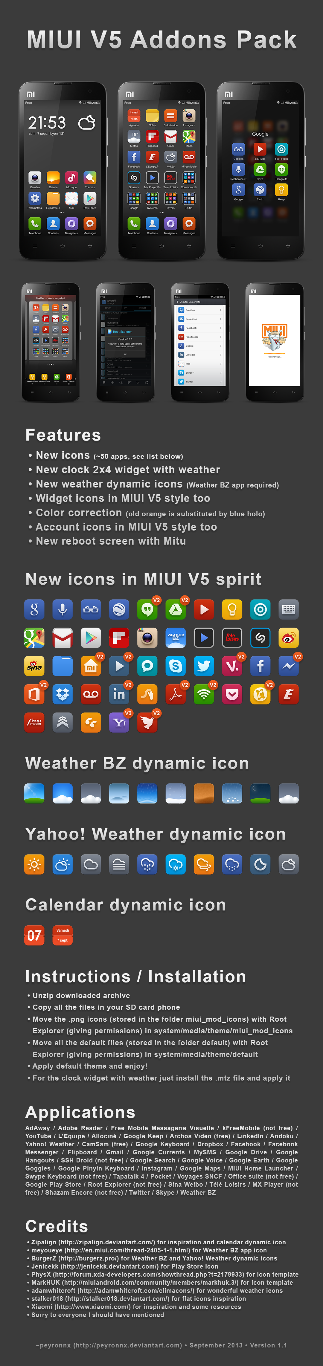 MIUI V5 Addons Pack 1.1